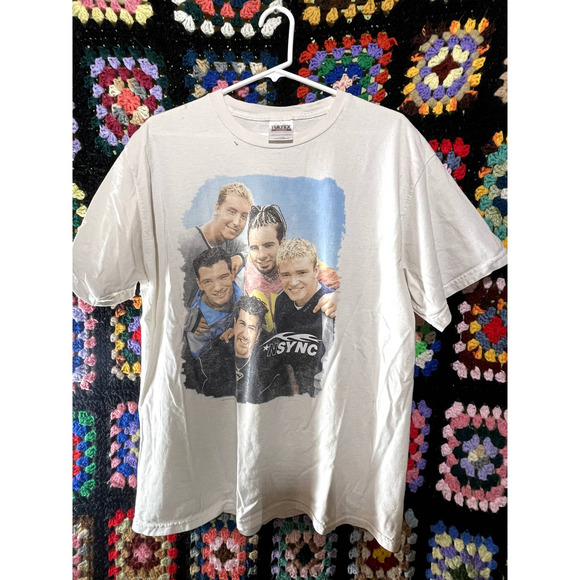 Vintage 1998 Tultex Nsync Band Tee - Picture 1 of 8